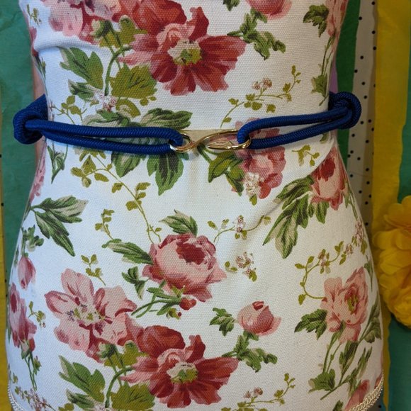 Vintage Braided Belt with Beaded Detail - Picture 6 of 7